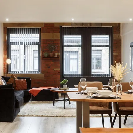 2 Bed New York Style Loft Free Parking Apartament Bradford (West Yorkshire)