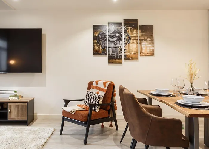 2 Bed New York Style Loft Free Parking Apartamento *